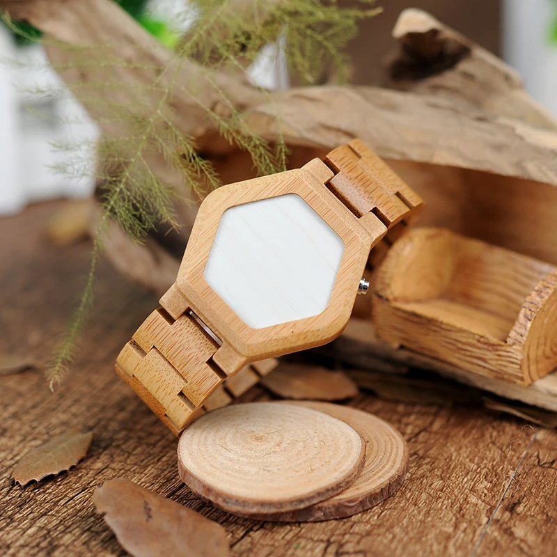 BOBO BIRD WE03 Brand Designer Digital Watch Night Vision Bamboo Watch Mini LED Watch Design With Unique Time Display Tokyoflash