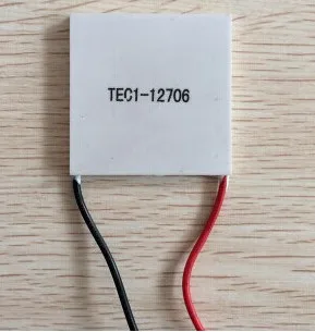 

5pcs/lot TEC1-12706 40*40MM Semiconductor thermoelectric cooler,Water cooler refrigeration equipment Peltier Module