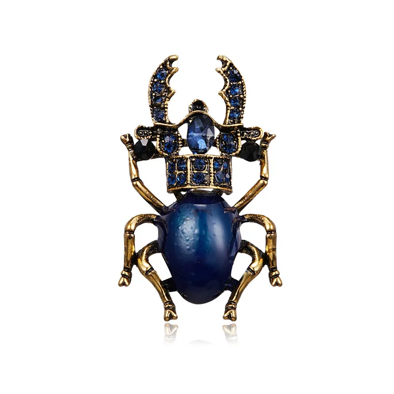 Fashion New Animal Scorpion Brooches for Women Insect Beetle Crab Snake Dog Brooch Pin Wedding Bride Jewelry Women Party Gifts