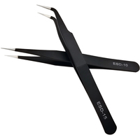 YSDO 1*mink eyelash extension tweezers beauty makeup tools for lashes building matte eye lashes tweezers false eyelashes tools