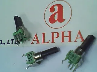 

3pcs Taiwan ALPHA brand potentiometer type RK09, B5K axis long, 17mm with midpoint