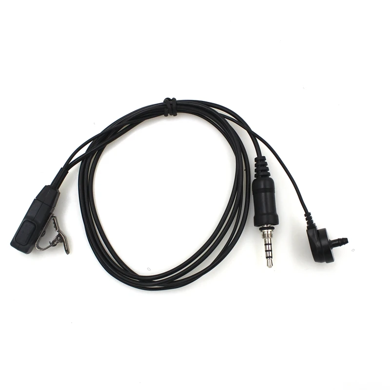 Covert Acoustic Tube Earpiece Headset for Yaesu Vertex VX-6R 7R 6E 7E 120 127 170 177 Two Way Radio