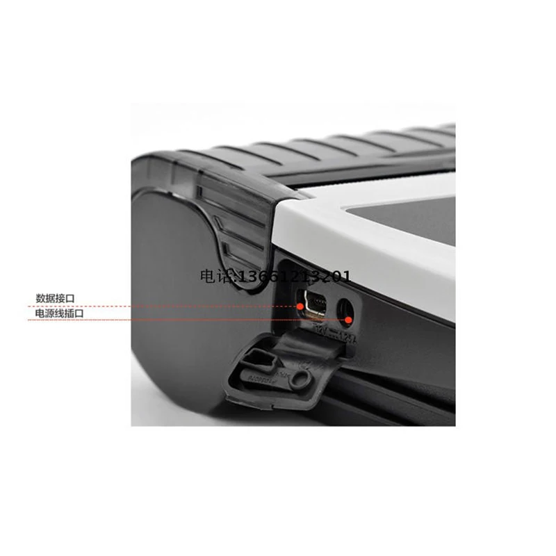 Imagem -04 - Zebra-mini Portátil Impressora de Etiquetas Térmica Impressora de Recibos Bluetooth Ez320 Código de Barras Móvel 80 mm