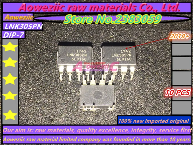 Aoweziic 2018+ 100% new imported original  LNK302PN  LNK304PN  LNK305PN  LNK306PN DIP-7 Power Management Chip