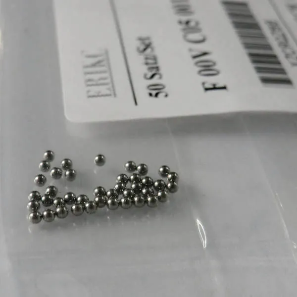 ERIKC Steel Balls F00VC05001 for CR Injector, Seal Install Tool Kits Balls for 120 Series Inyector, Diameter=1.34mm