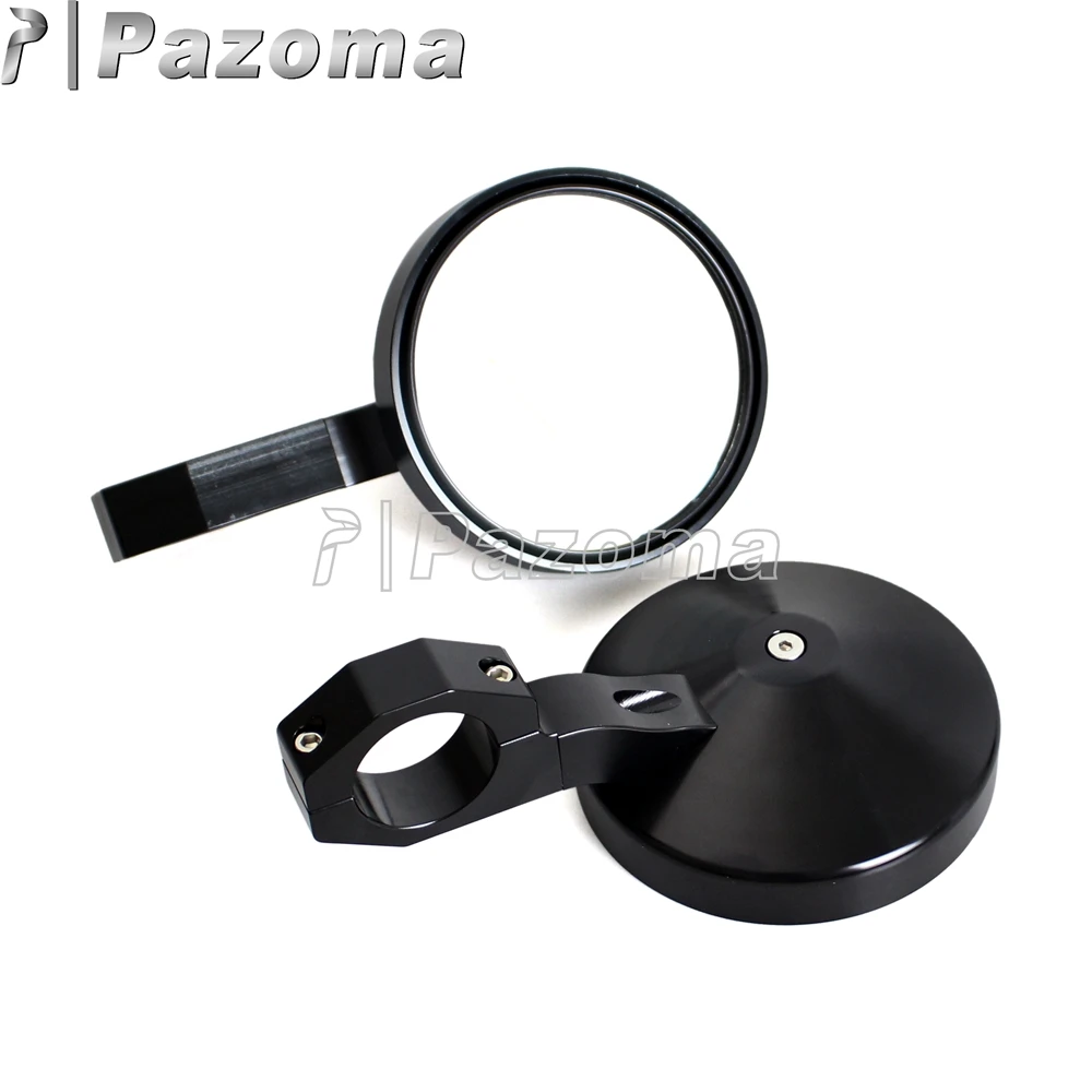 

1 Pair Motorcycle UTV Side Rear View Mirrors 1.75" Roll Bar Clamp Rearview Mirror for Yamaha Rhino Polaris Ranger RZR HPX XUV