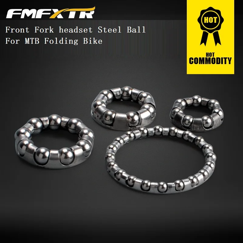 MTB Road Bicycle Folding Bike 44mm Headset Bearing 20mm 25mm Front Rear Hub Steel Bearing 30mm Axis Ball Bearing Accessories