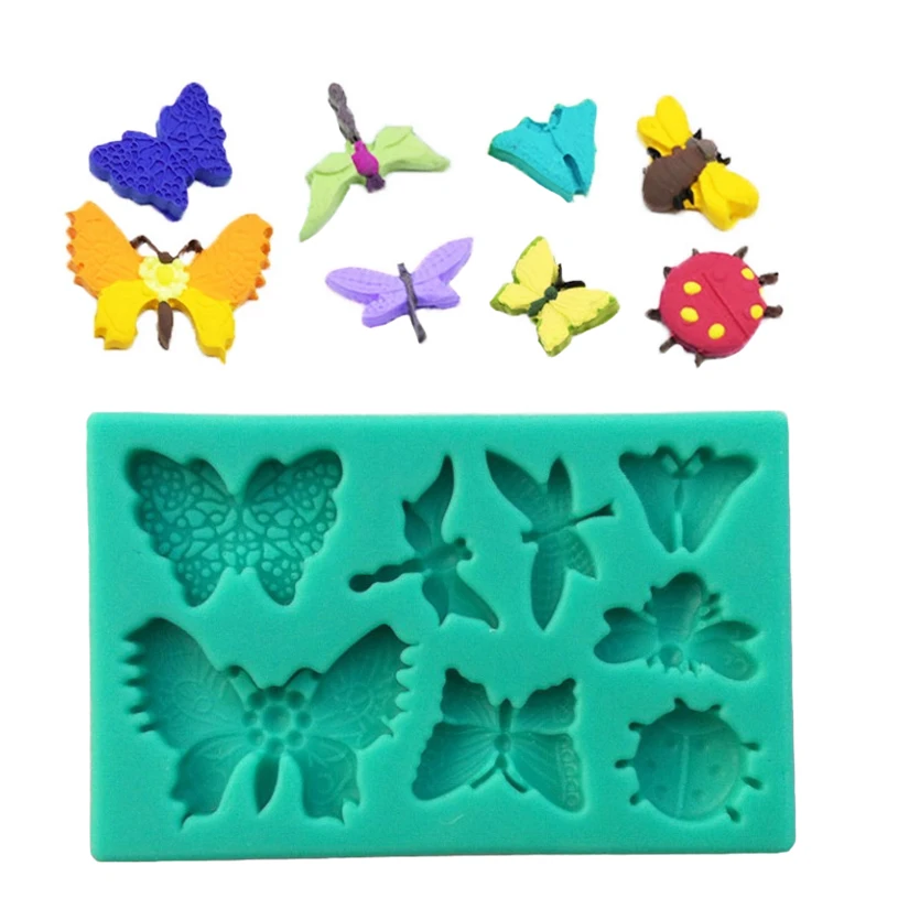 

Butterfly Shape Cake Fondant Decorating Tools, Silicone Mold For Cake Craft, Silicone Soap Molds