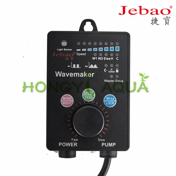NEW JEBAO OW-10 OW-25 OW-40 OW-50 Wireless Wave Maker with Controller for Coral Reef Marine Aquarium Magnet Mount 360 degre