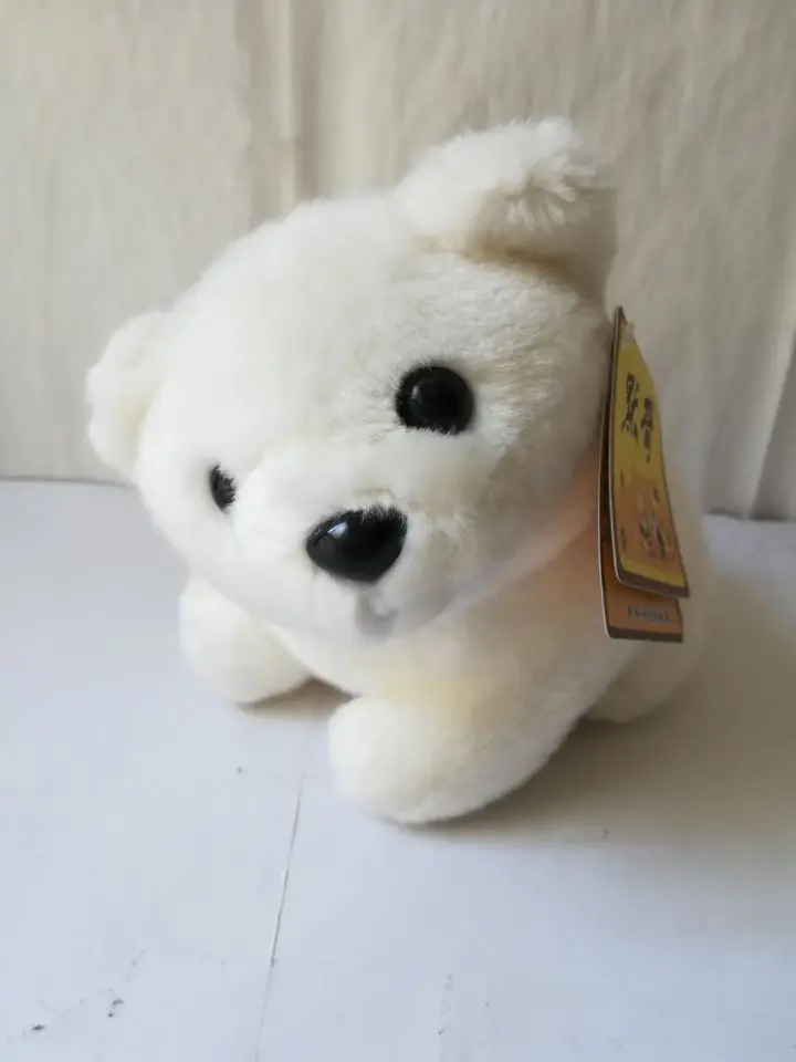 small 18x16cm lovely polar bear plush toy soft doll baby toy ,birthday gift b2002