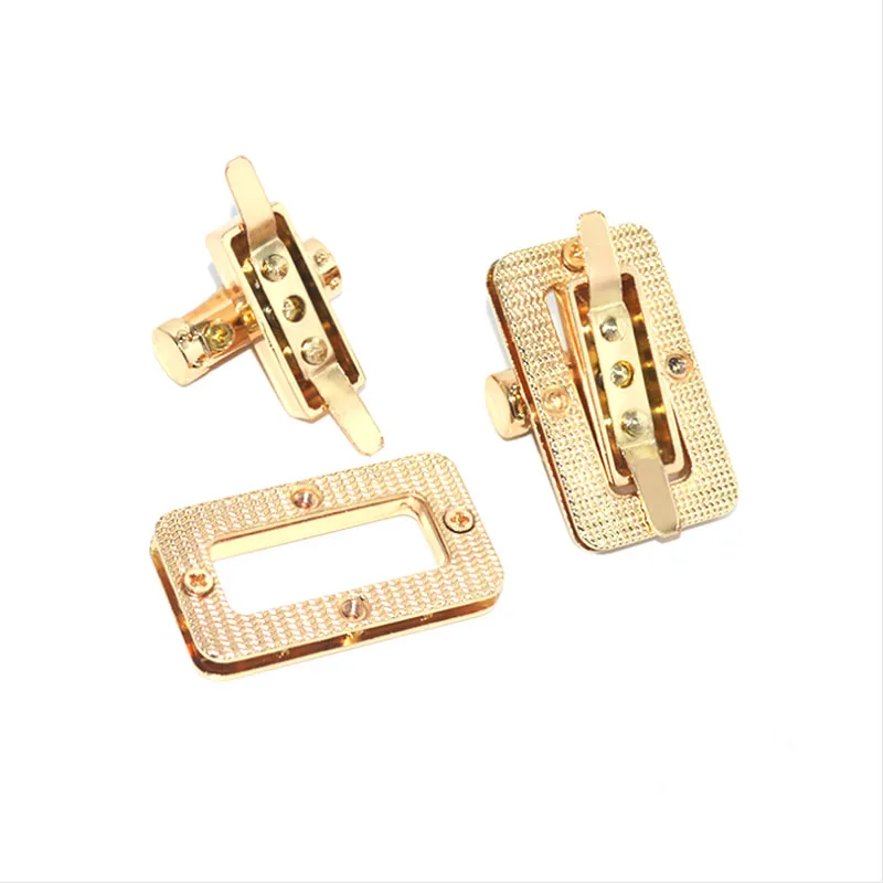 bamboo twist lock 25mm x 43mm,decorative lock, hardware for handbag and purses and accessories