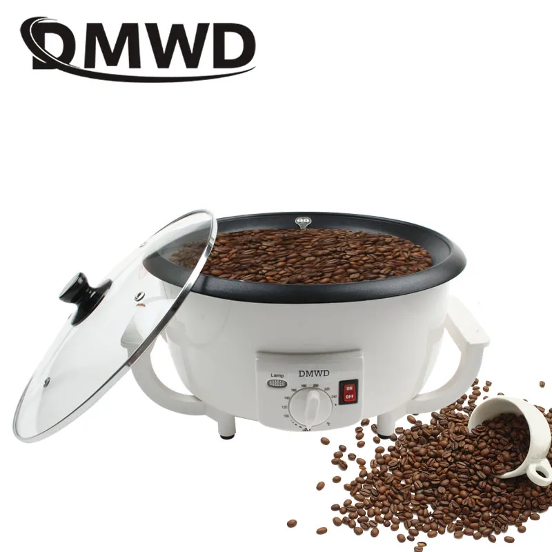 

110V/220V Electric Coffee Bean Roaster Cafe Grain Drying Fruit Baked Peanut Roasting Stove Beans Baking Dryer Machine Heater EU