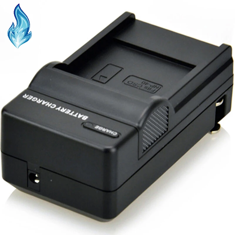 Nabíječka baterií NP-40 NP40 CNP-40 s jednou nabíječkou pro fotoaparáty Casio EX-Z30 Z100 Z300 Z400 Z450 FC100 EX-Z30 Z40 Z50 Z55 Z57 Z400 - náhled 3