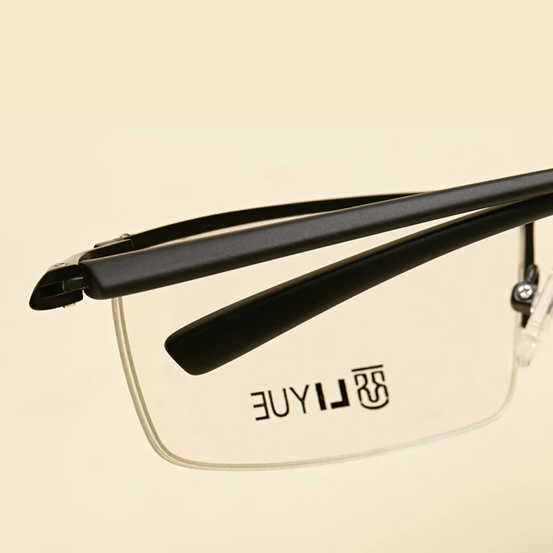 Alloy eyeglasses men Prescription myopia eyewear male Spectacle Frames optical Transparent glasses Frame clear lens eye glasses