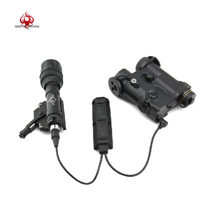 Night Evolution Remote Dual Switch (2 Plug) Tactical Military Pressure Pad Switch Quality Flashlight Accessory PEQ NE 07011