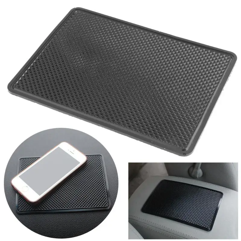 VODOOL 19x12cm Silicone Car Anti Slip Mat Dashboard Phone MP3 GPS Sunglasses Keys Holder Mount Bracket Non-Slip Pad Car Gadget