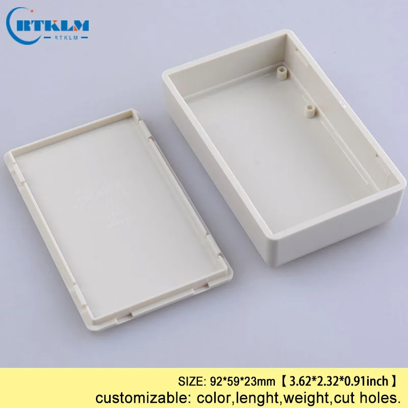 Small Custom Junction Box Plastic Enclosure DIY Desktop Enclosure ABS Plastic Electric Box 92*59*23mm