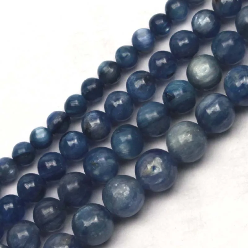 

Natural Kyanite Stone Diy Loose Beads For Jewelry Making Strand 15" Wholesale !