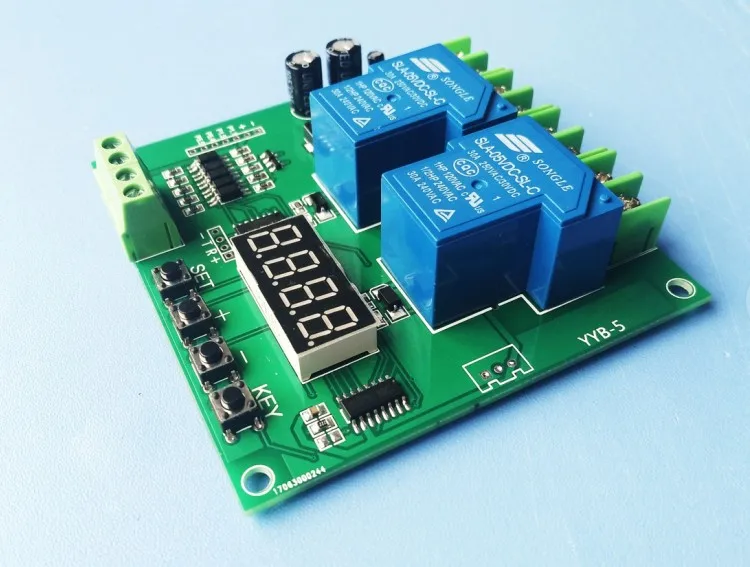 12V 24V Motor Reversing Module / Circuit Board Solenoid Valve / Pump Controller Dual / Two Relay