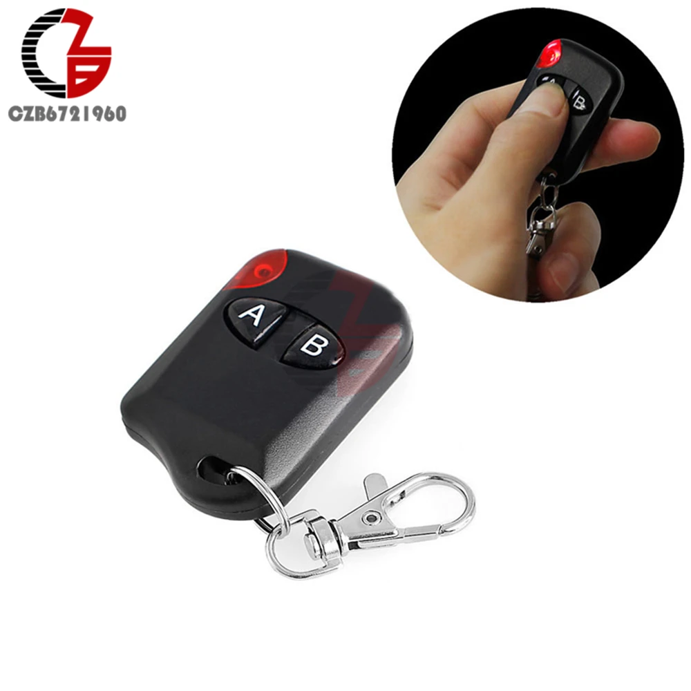 Wireless 433MHz RF Remote Control Garage Gate Door Transmitter