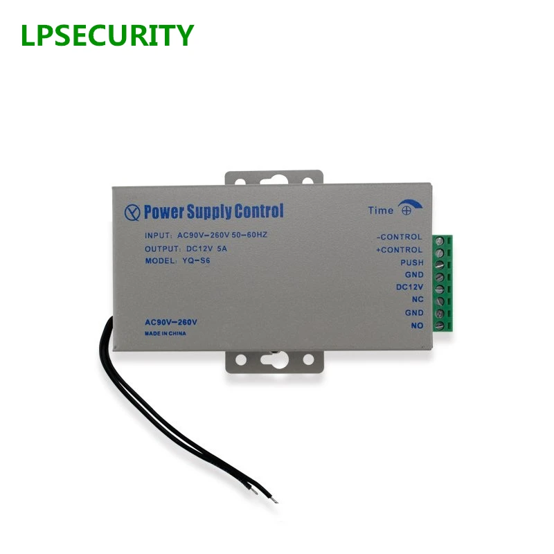 

LPSECURITY DOOR LOCK Power Supply DC12V 3A 12VDC 5A 3A Led Driver adapter for Led Strips Wholesale