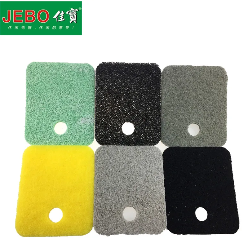 6 in 1 JEBO Efficient Filter Sponge Cotton For 835 838 839 825 828 829 Exteranl Filter Tank 6pcs Different Original Sponge