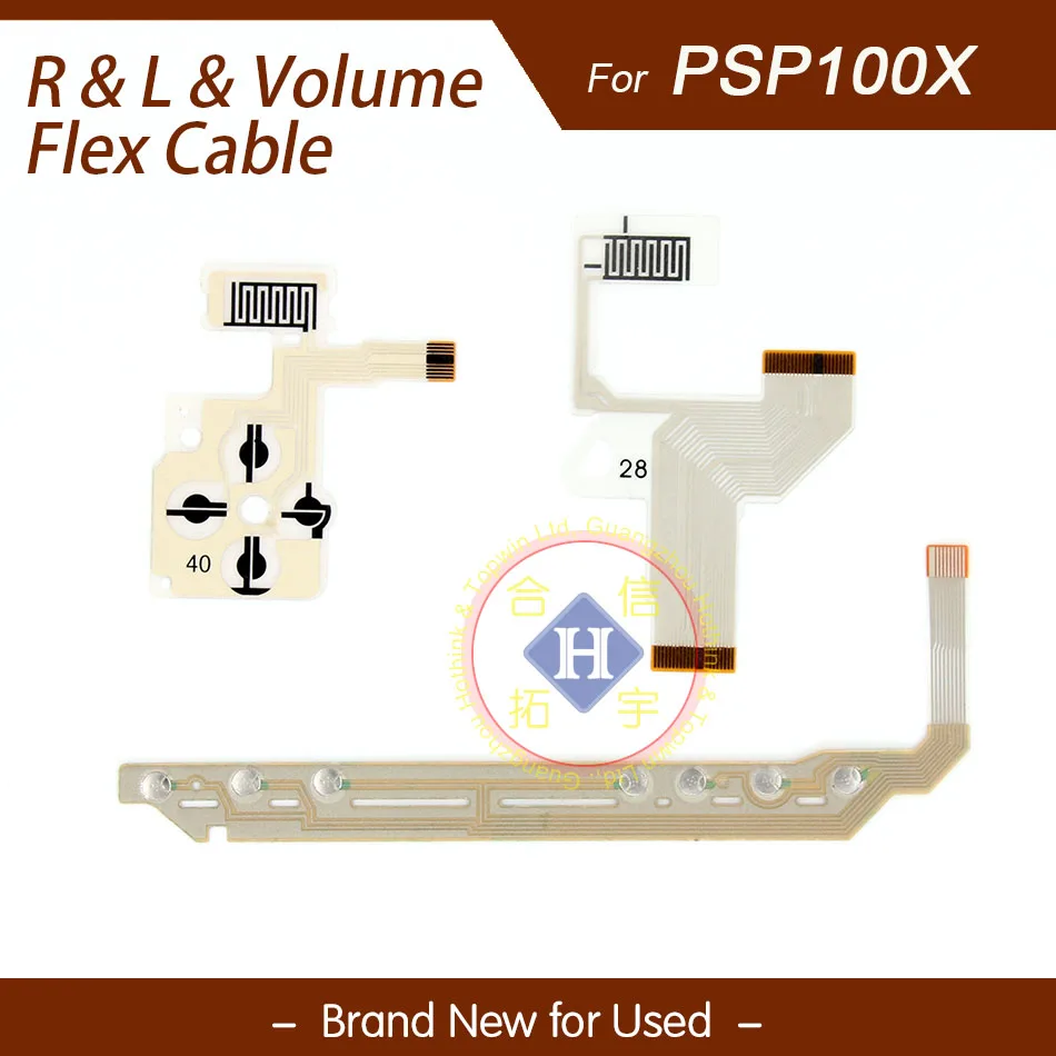 HOTHINK Replacement Direction Cross Button Left Key Volume Right Keypad Flex Cable for Sony PSP 1000 / PSP 1004 1001 1008