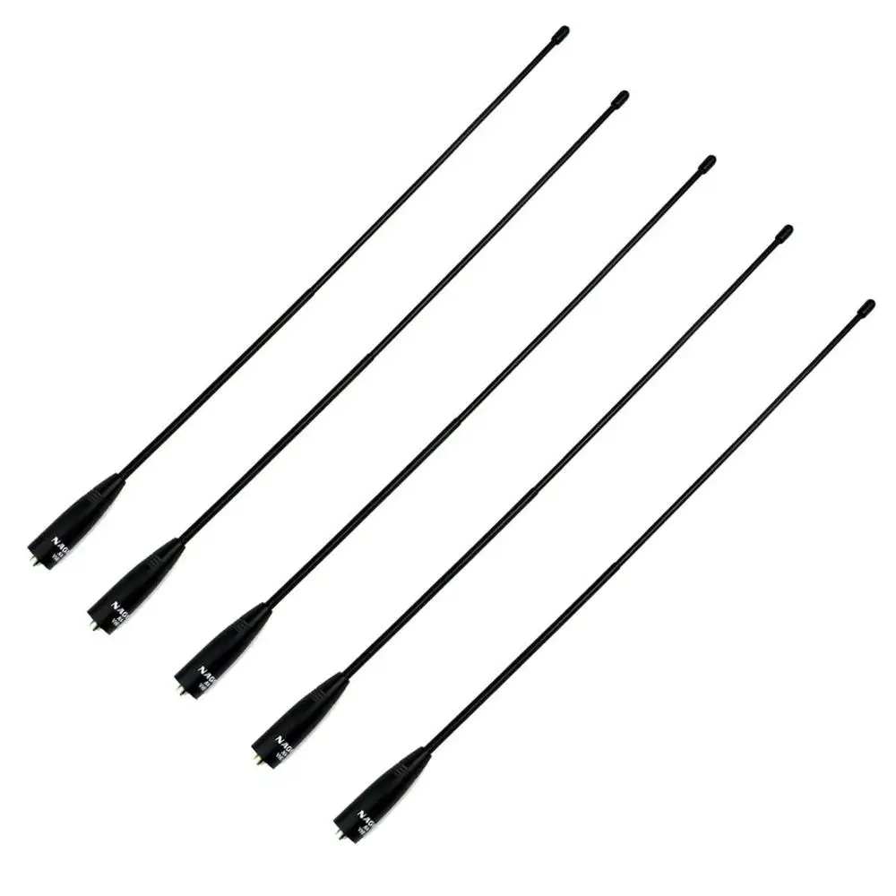 5x NA-771 SMA-F Telescopic Antenna 144/430MHz for Radio Kenwood BAOFENG BF-888S