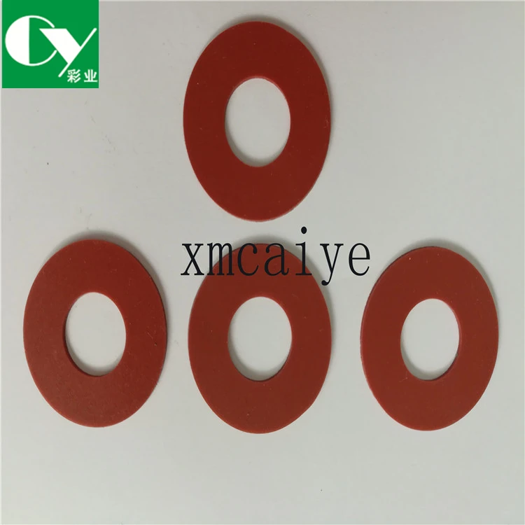 High quality red color rubber sucker for SM102 SM74 SM52 GTO52 PM52printing machine with durable size 38*15 *1mm