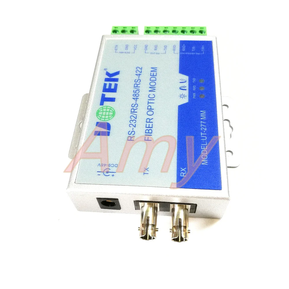 UT-277MM RS232/485/422 multimode fiber optical transceiver serial cat serial converter