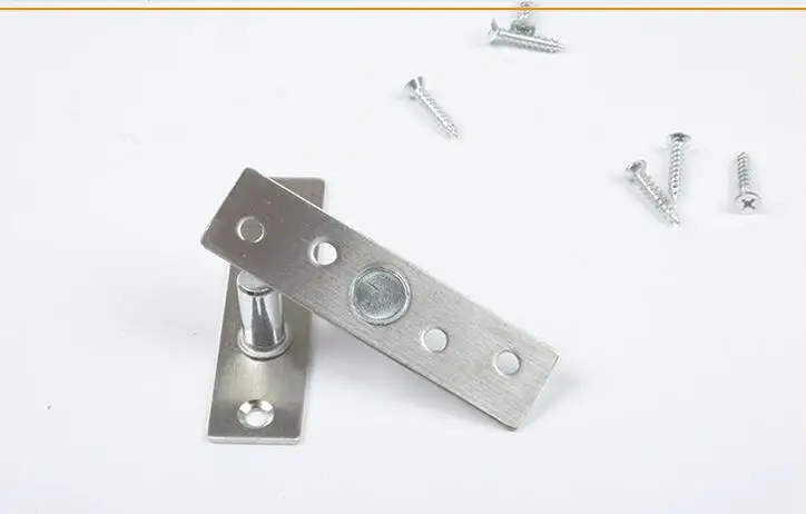 T-type fittings for glass floor spring door Stainless steel Simple four-hole top axle Bracket Fixed Axis