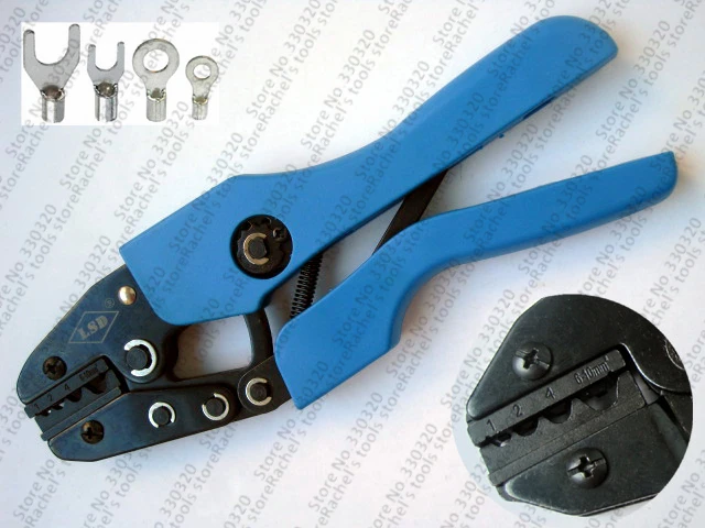 AN-10 clamp for non-insulated cable links and terminals,crimping tools