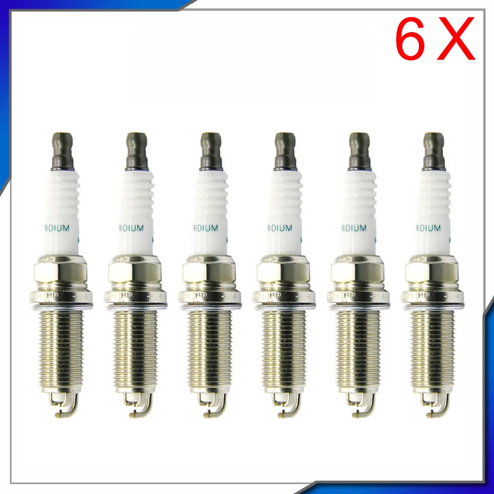 6PCS/LOT Iridium Spark Plug For Lexus GS350 IS250 LS460 90919 01249 FK20HBR 11 9091901249 FK20HBR-11 90919-01249 FK20HBR11