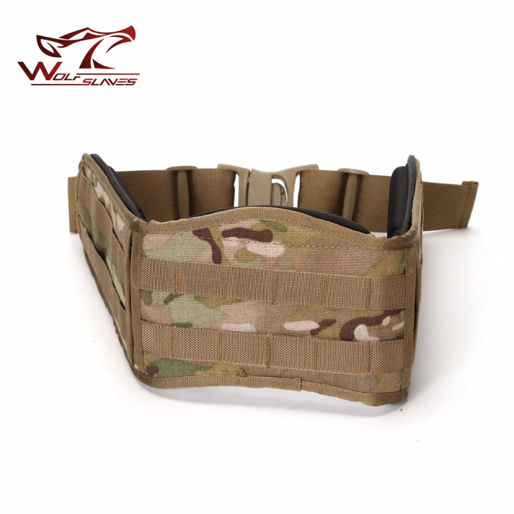 vTactical Hunting Waist Belt For Men Cummerbunds Gun Pistol Molle Belt Padded Combat Hunting Military Waist Support