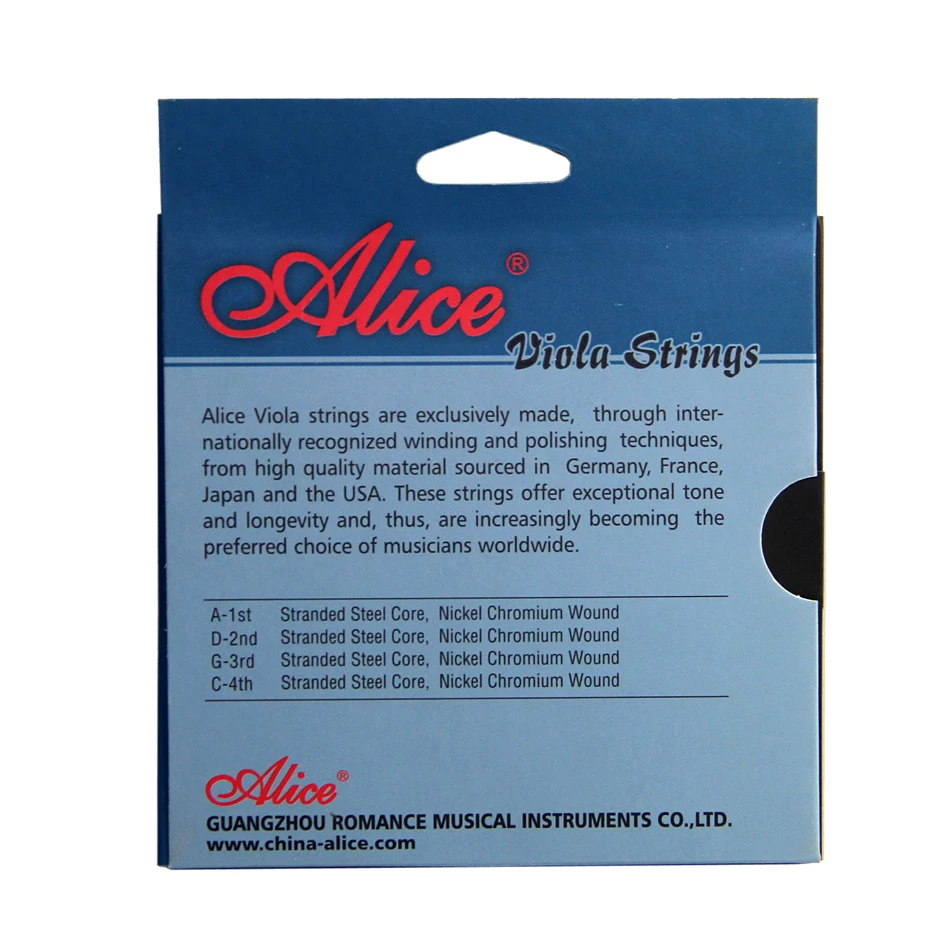 Alice Viola Strings Stranded Steel Core Professional Viola Strings Viola Accessories part