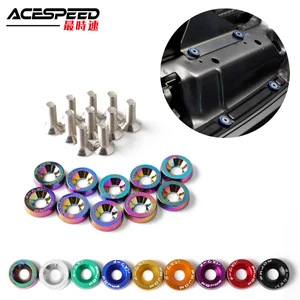 Aluminum Fender Screw atylacks, registration screws, m6x20, 10 pcs per package 6 Main Sales Screw plaque - №6