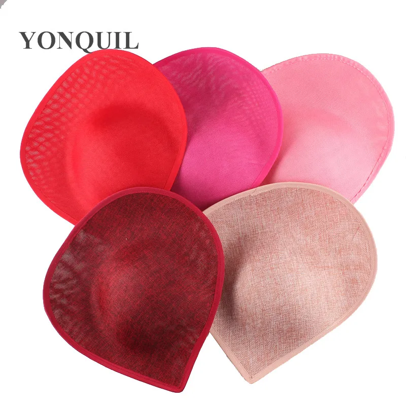New Arrival Multiple Colors 30 CM Derby Hair Hat Fascinator Base Wedding Party Church Banquet Hair Accessory 5Pcs/Lot SYB05 image 4