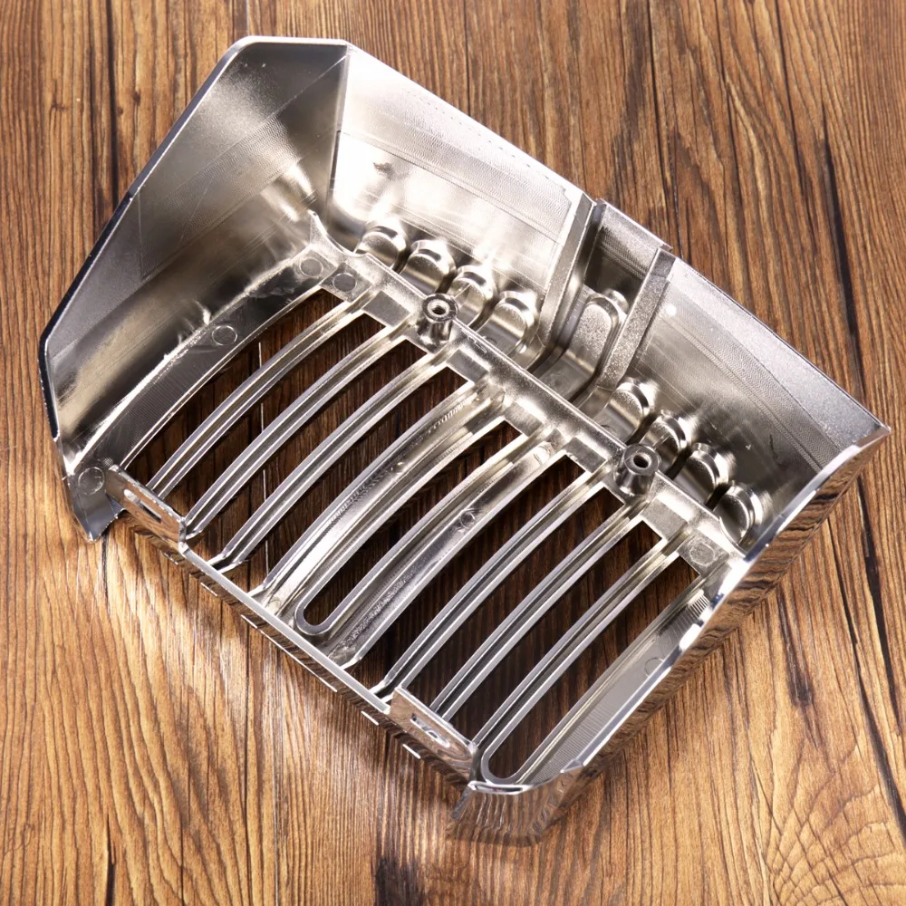 Chrome Precision Oil Cooler Cover For Harley M8 Touring Electra Street Glide Road Glide FLHX FLTR 2017-2020