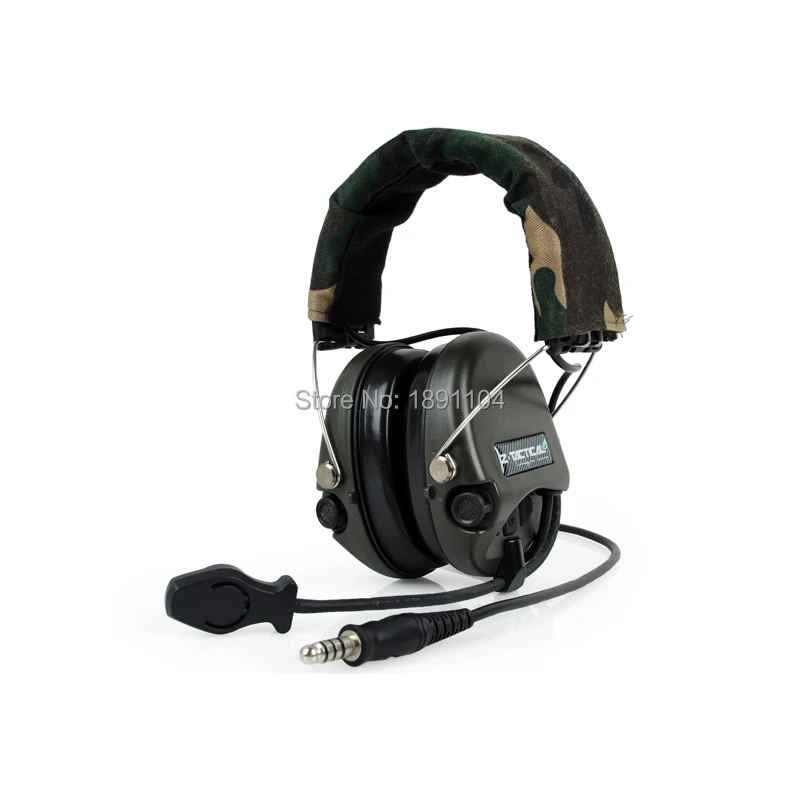 Element airsoft Z-TAC anti-noise Sordin tactical Headset Noise Canceling IPSC Headphone for Airsoft Hunting ( z111)