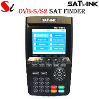 Original Satlink WS-6916 HD DVB-S/S2 FTA Satellite Finder with MPEG-2/MPEG-4 compliant