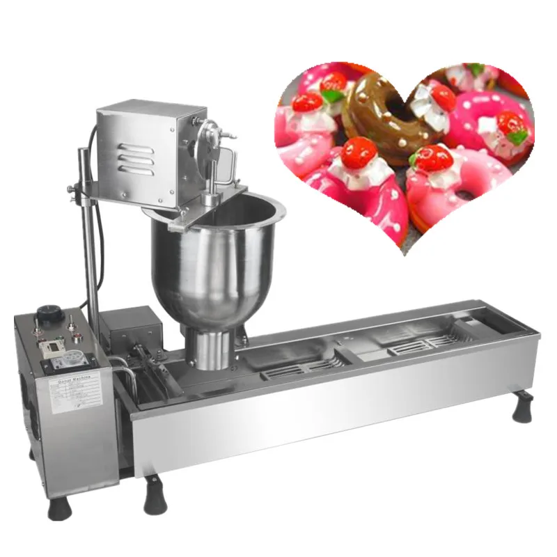 

Commercial automatic mini donut making machine 220v 3000w stainless steel doughnut maker