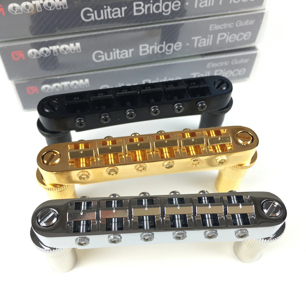 Original GOTOH GE103B-T Saddle Tune-O-Matic Style Electric Guitar Bridge For Epip Standard LP SG  DOT Custom MADE IN JAPAN