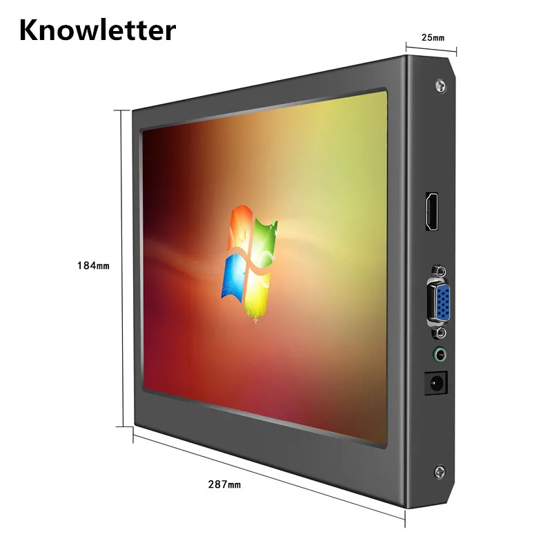 شاشة عرض لوحة 11.6 بوصة معدنية عالية الدقة عريضة 1920x1080 IPS دعم HDMI لـ XBox PS WiiU وحدة تحكم الألعاب/Raspberry Pi