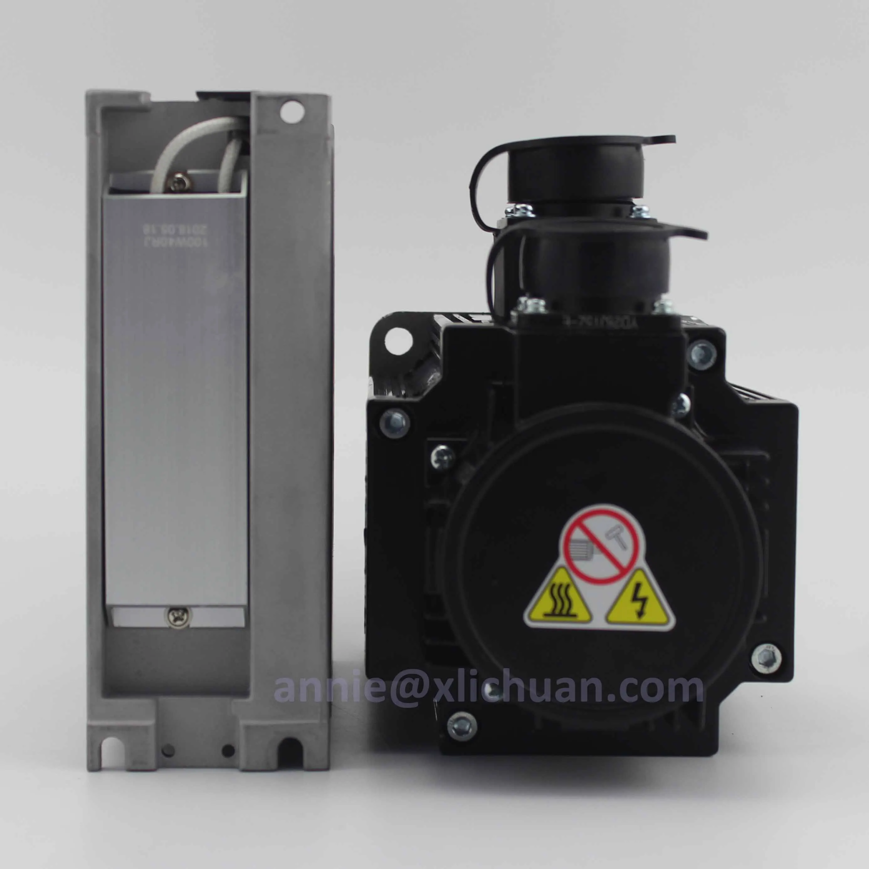 Imagem -04 - Jogo do Servo Motor do Motorista para o Woodworking Router do Cnc Controle de Velocidade 110st-m06030b 6nm 1.8kw Ac220v 3000rpm