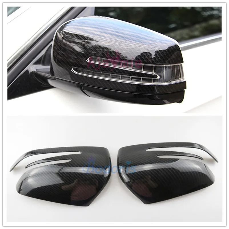 

Car Styling Door Mirror Overlay Rear View Cover 2013-2018 For Mercedes Benz AMG A Class W176 A45 Car Styling Accessories