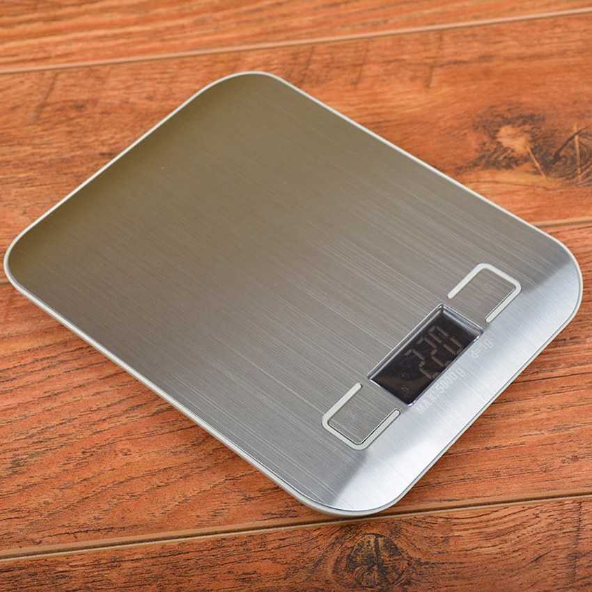 Digital Scales  Weights Scale Stainless Steel Electronic Balance Measure Tools LED Display Kitchen Scale Libra