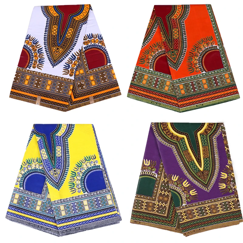 100% Cotton Africa Ankara Prints Wax Fabric JAVA Real Pagne Sewing Material For Christams Party Dress Craft Accessory Loincloth