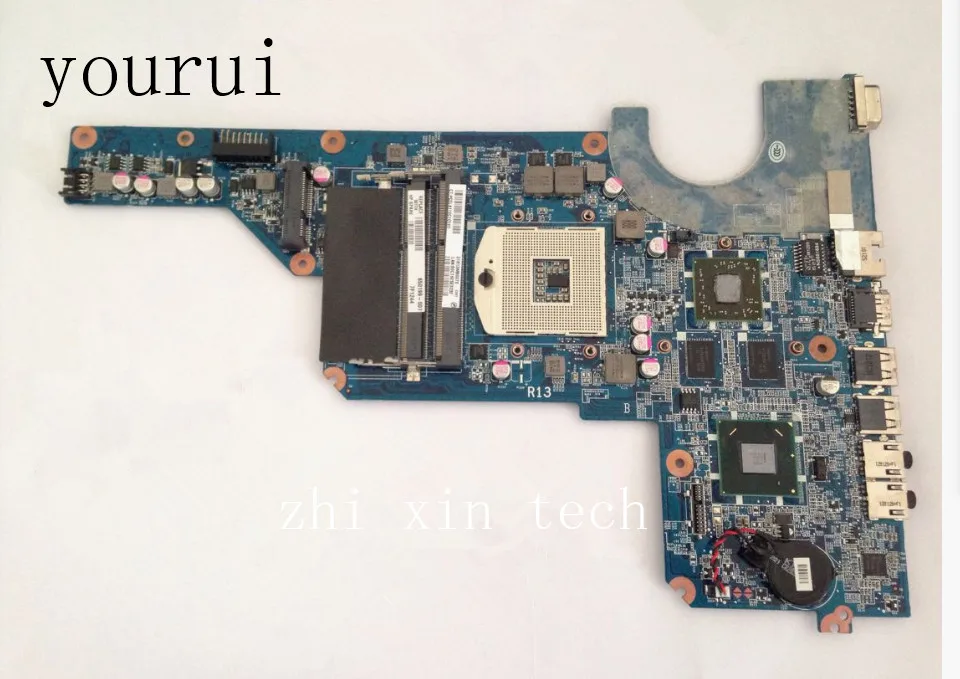 yourui High quality For HP Pavility G4 G6 G7 G7-1000 Laptop motherboard DAR13MB6E1  DDR3 100% Test ok