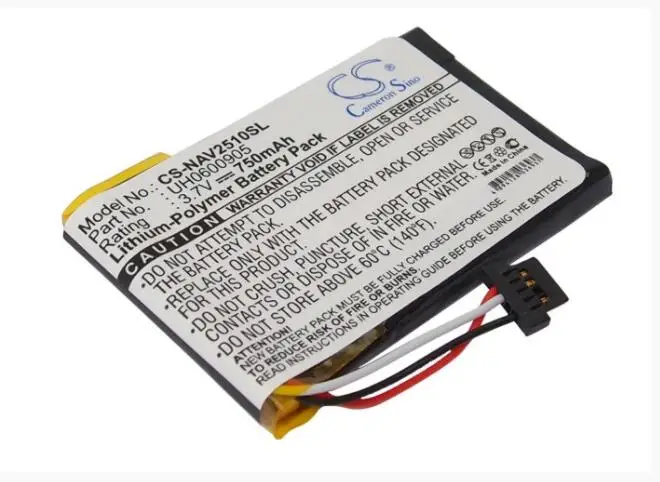 cameron sino 750mah battery for NAVIGON 2510 2510 Explorer UH0600905 GPS, Navigator Battery