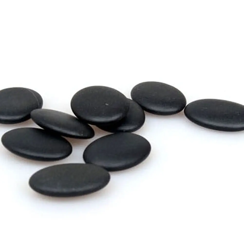 Wholesale 7Pcs/Set Safety Lava Natural 3*4cm Stones Energy Massage Hot Spa Rock Basalt Stones New Arrival